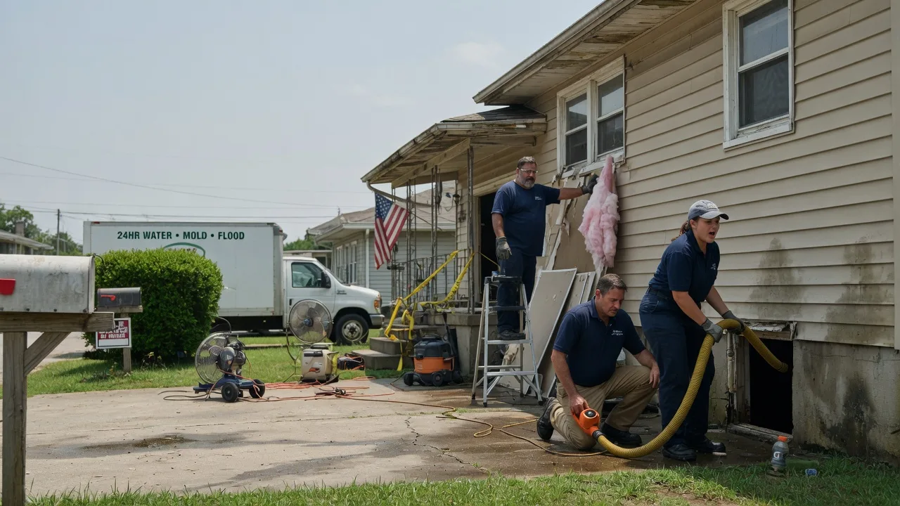 Water Damage Repair in Fluker, LA near me